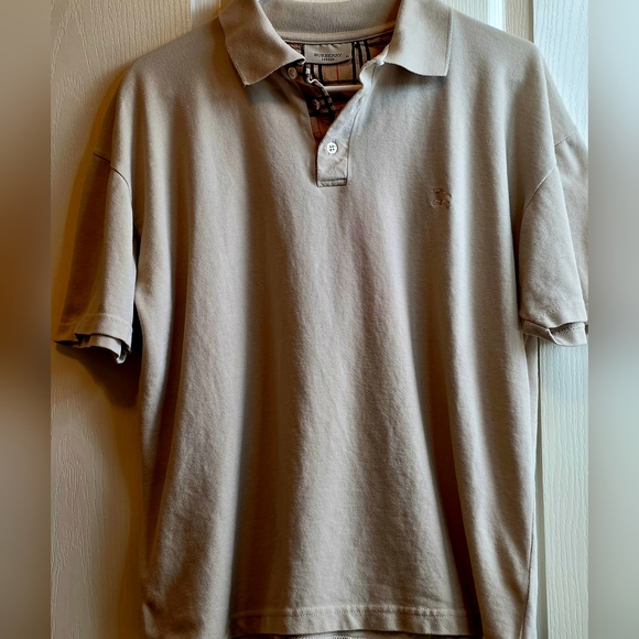 Burberry Other - Burberry London XL Cream Polo Shirt for Men